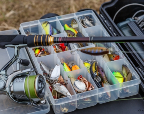 Fishing Lures and Tackle Boxes