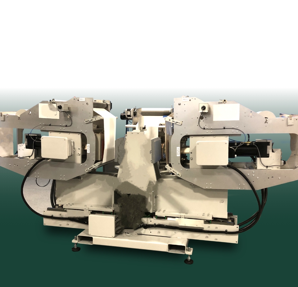 3 Head Horizontal Hot Stamp with Robotic Load